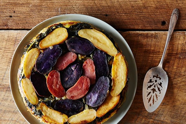 Fields of green tarte Tatin