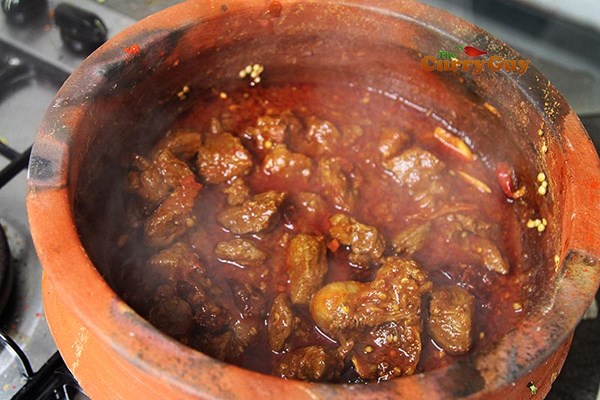 Fiery hot 7-ingredient lamb curry