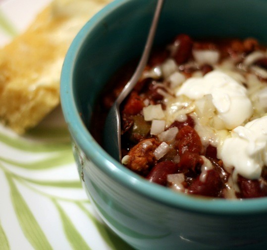 Fiery Jamaican-influenced chicken chili