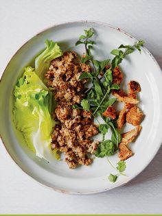 Fiery pork salad (Larb)