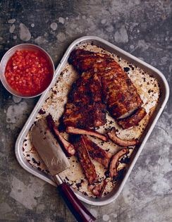 Fiery Sulawesi pork ribs