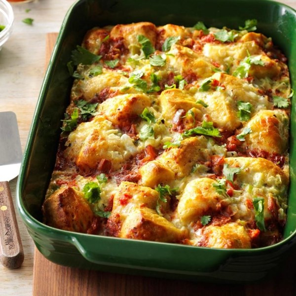 Fiesta breakfast bake