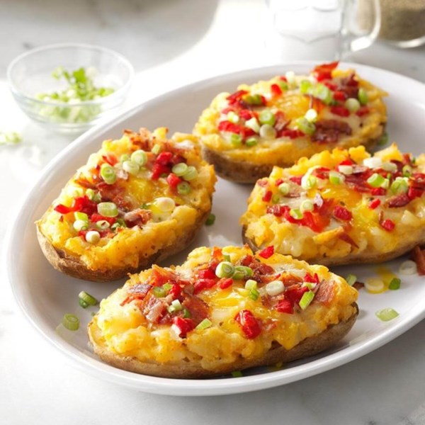 Fiesta egg & potato boats
