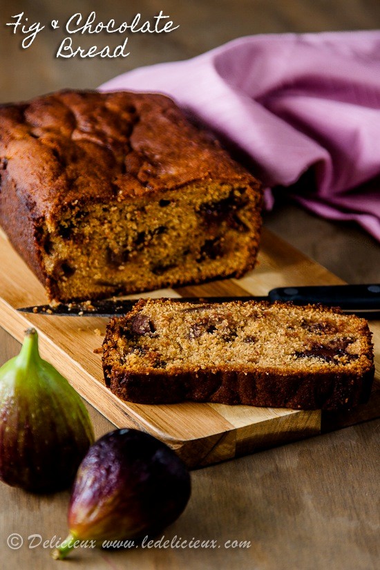 Fig & chocolate bread recipe Eat Your Books