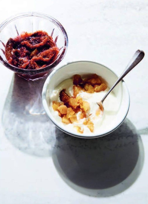 Fig & ginger compote