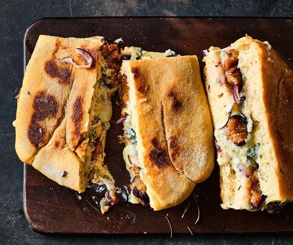 Fig & Gorgonzola toastie