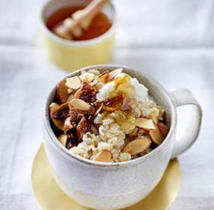 Fig & ricotta oatmeal