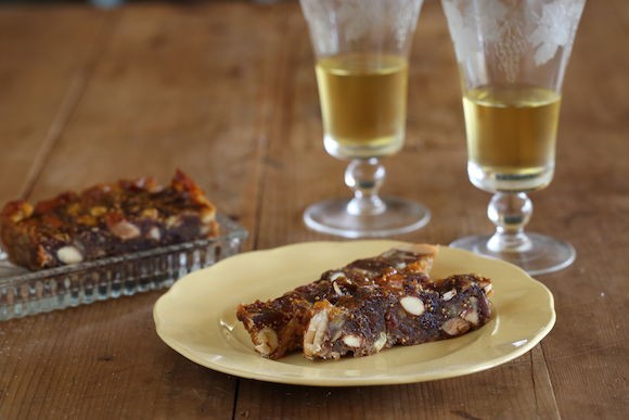 Fig, almond & verjuice panforte