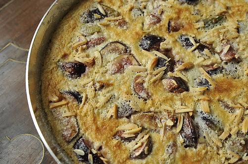 Fig and anise clafoutis