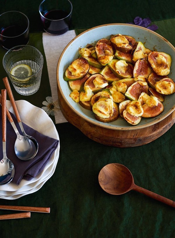 Fig and mascarpone gratin (Gratin di fichi e mascarpone)