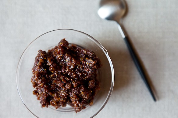 Fig and olive tapenade