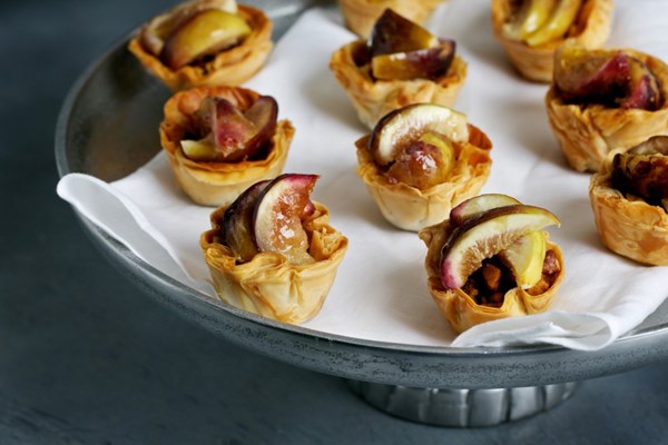 Fig baklava tartlets