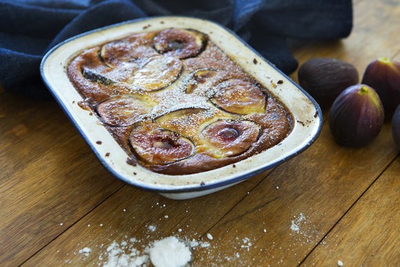 Fig clafloutis