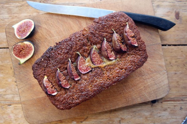 Fig, date and ginger cake