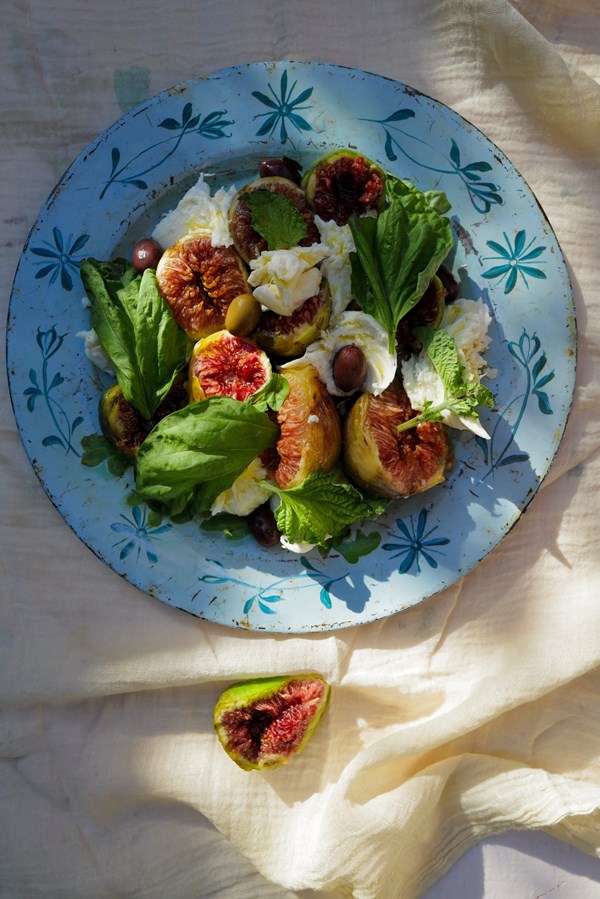 Fig (kind-of) Caprese