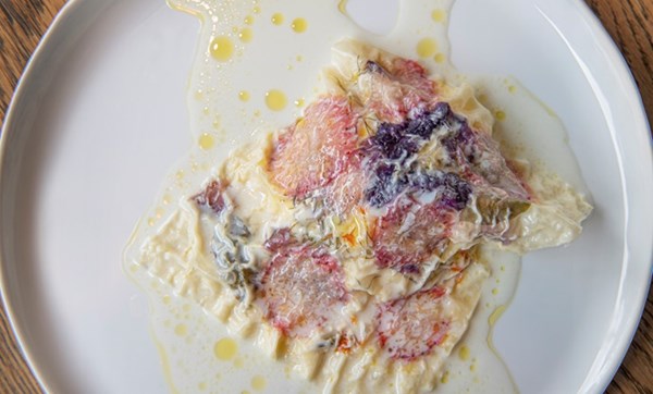 Fig leaf milk veil