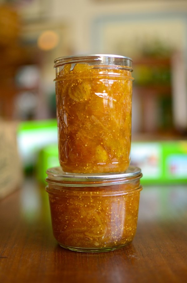 Fig Meyer lemon marmalade