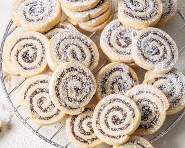 Fig pinwheel cookies