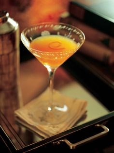 Fig preserve martini