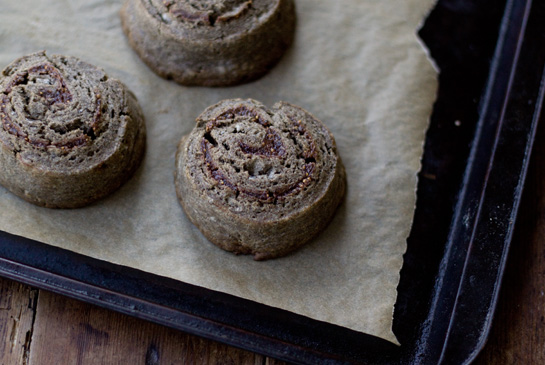 Figgy buckwheat scones