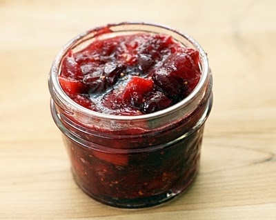 Figgy cranberry sauce