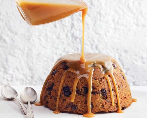 Figgy duff [maple butter sauce]