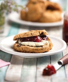 Figgy graham scones