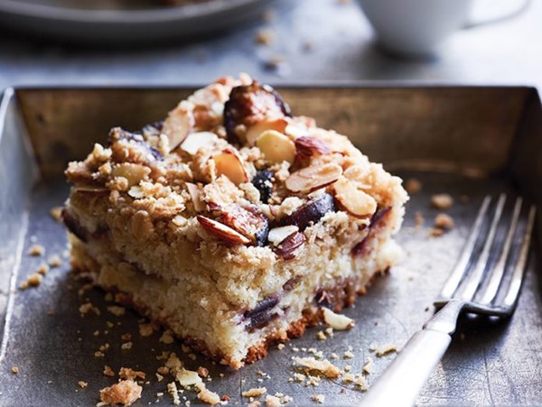 Figgy oat coffee cake