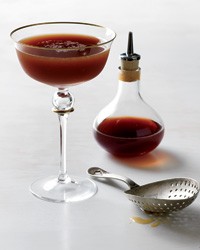 Figgy-orange cocktail