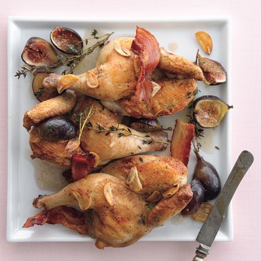Figgy piggy Cornish hens