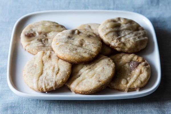 Figgy pudding butter cookies