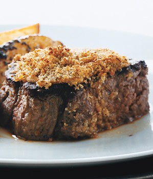 Filets mignons with orange fennel crust