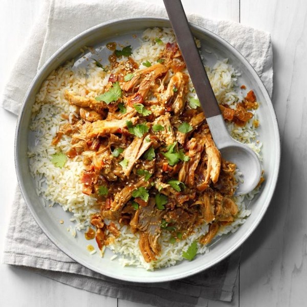 Filipino adobo aromatic chicken
