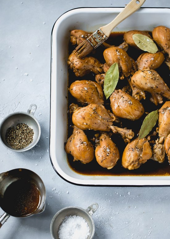 Filipino adobo chicken