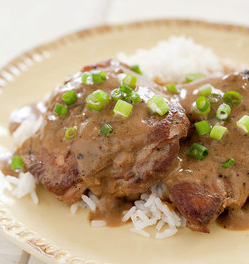 Filipino chicken adobo