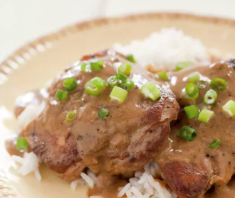 Filipino chicken adobo