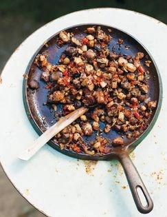 Filipino pork (Sisig)