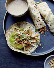 Filipino salad crêpes