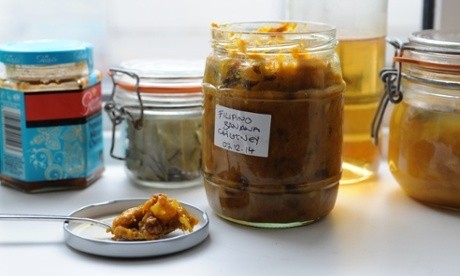 Filipino-style banana chutney