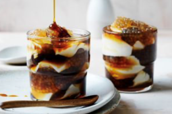 Filipino taho (sweet tofu)