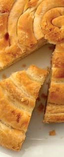Filled coiled pastry (Banitsa so sirenje)