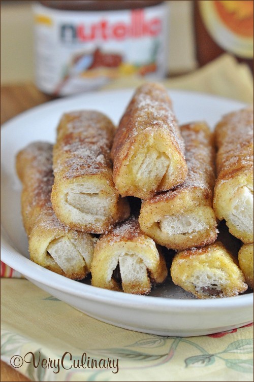 (Filled) French toast roll-ups