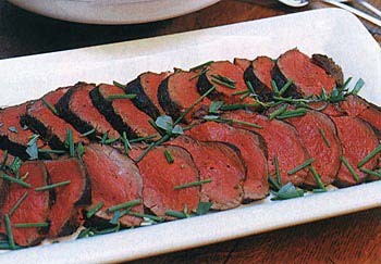 Fillet of beef with Asian spice rub