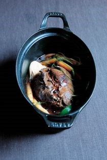 Fillet of boar with juniper berries (Filet de sanglier au genièvre)