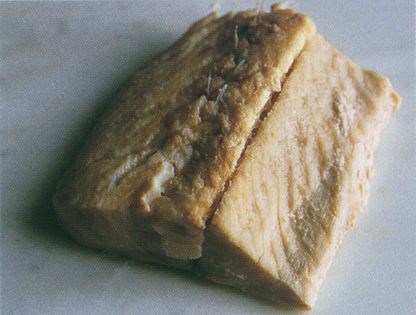Fillet of pike with sauce Nantua