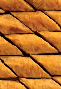 Filo & walnut pastry (Baklava)