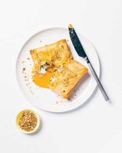 Filo-wrapped fried egg
