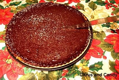 Fine chocolate tart