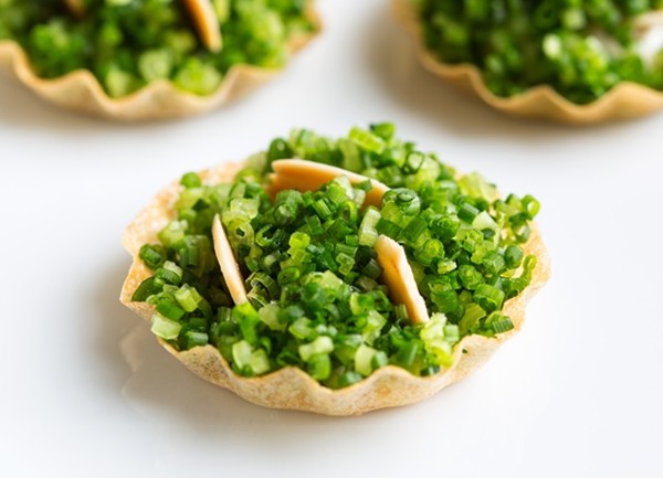 Fine herb tart