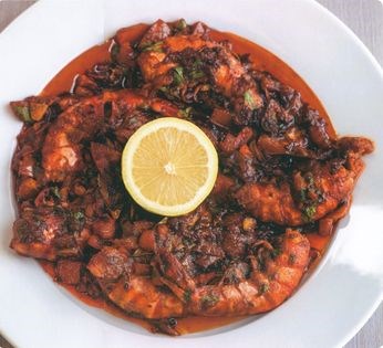 Finger-licking shrimps